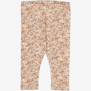 Wheat Main  Jersey Leggings | Baby Leggings 1359 pale lilac flowers