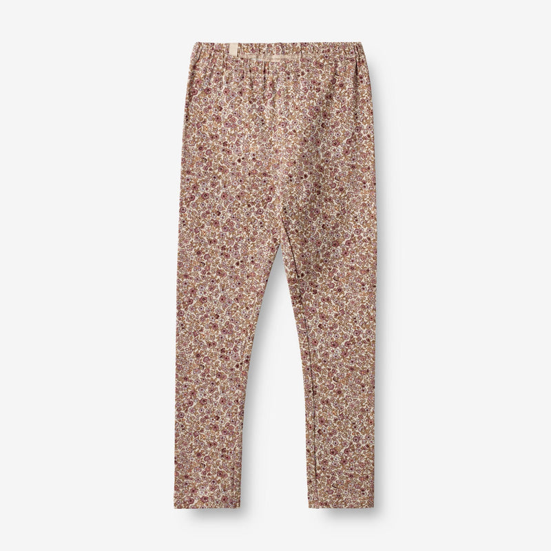 Wheat Main  Jersey Leggings Jules Leggings 0098 grey rose flowers