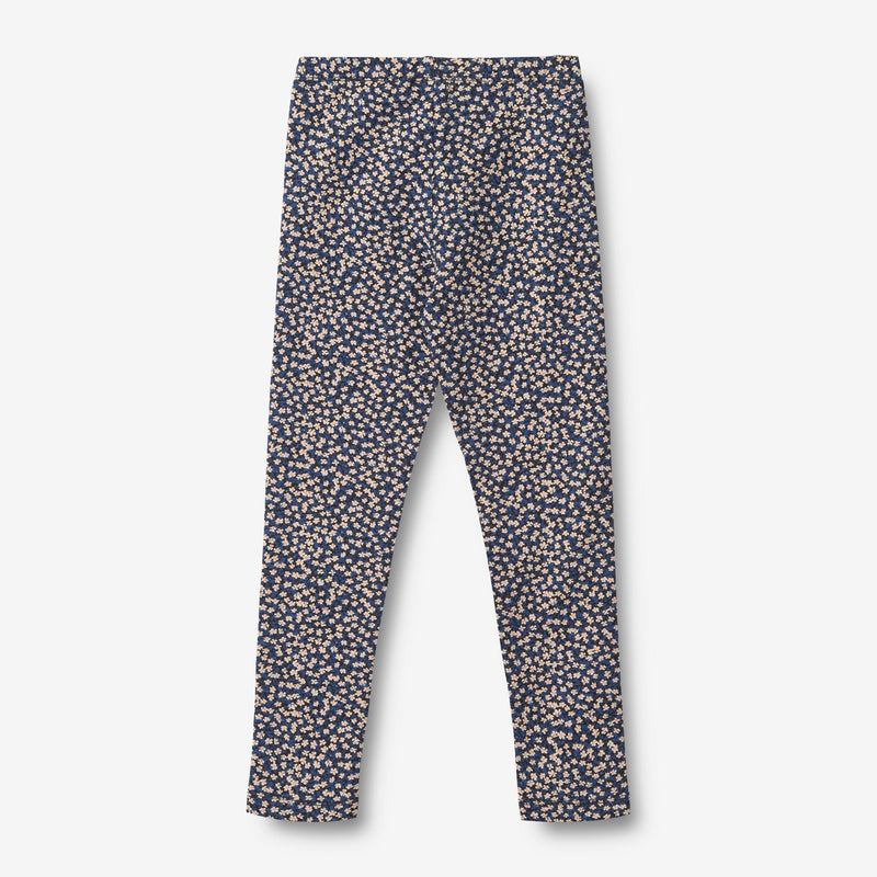 Wheat Main Jersey Leggings Jules Leggings 1481 blue flowers