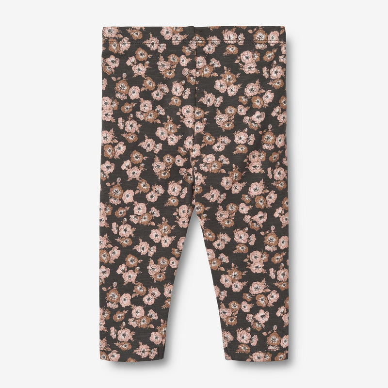 Wheat Main Gedruckt Jersey Leggings Jules | Baby Leggings 1183 raven anemones