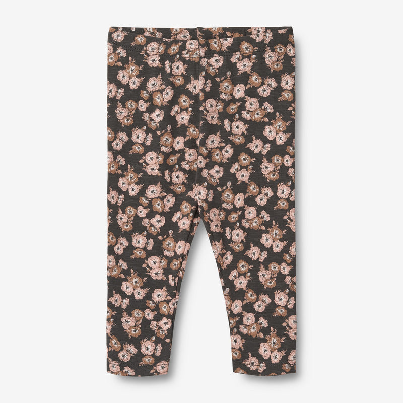 Wheat Main Gedruckt Jersey Leggings Jules | Baby Leggings 1183 raven anemones