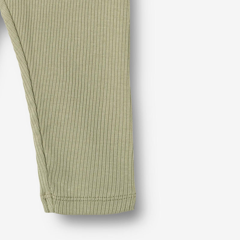Wheat Main Jersey Leggings Jules | Baby Leggings 1145 green tea