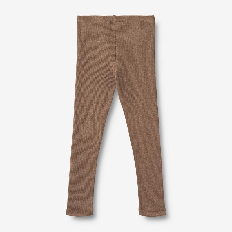 Wheat Main Jersey Leggings Jules mit Ripp-Struktur Leggings 3303 coffee melange