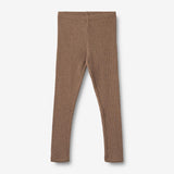 Wheat Main Jersey Leggings Jules mit Ripp-Struktur Leggings 3303 coffee melange