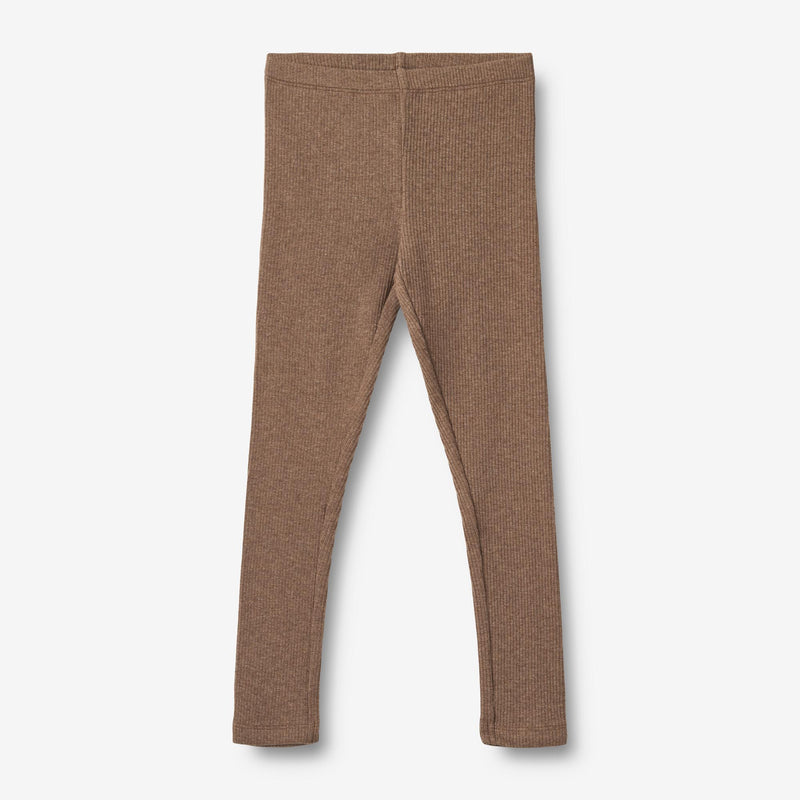 Wheat Main Jersey Leggings Jules mit Ripp-Struktur Leggings 3303 coffee melange