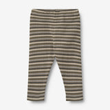 Wheat Main Jersey Leggings Jules mit Ripp-Struktur | Baby Leggings 0181 multi stripe