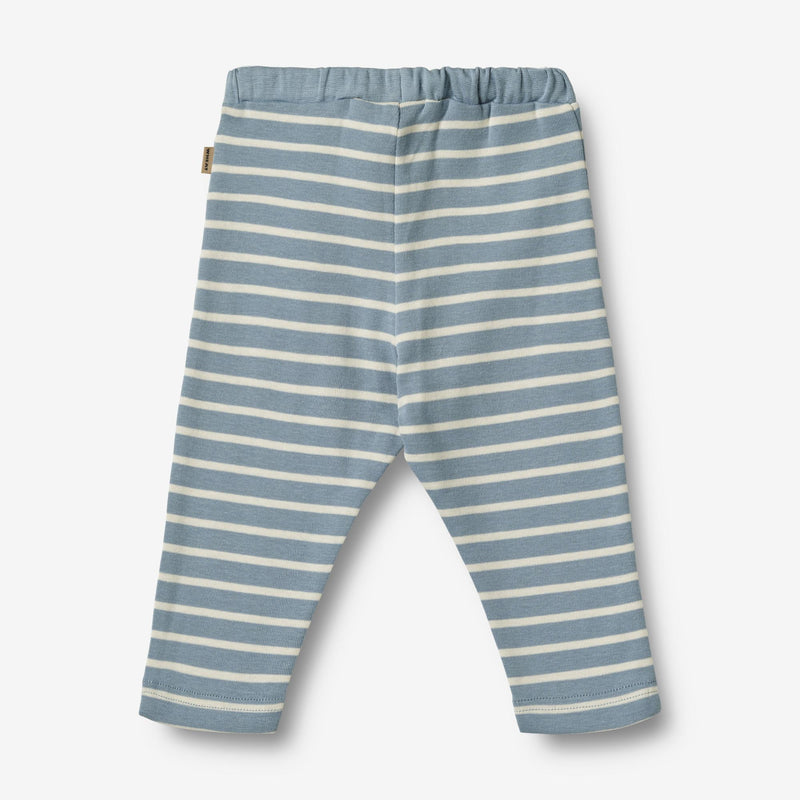 Wheat Main Jersey Leggings Manfred | Baby Trousers 1009 ashley blue stripe