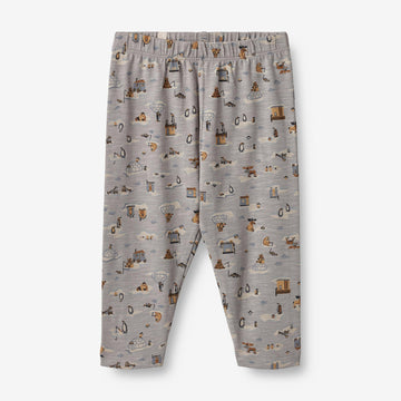 Wheat Main  Jersey Leggings Silas | Baby Leggings 1521 winter sky fishing
