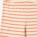 Wheat Main Jersey Hose Ela Trousers 9648 orange stripe