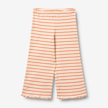Wheat Main Jersey Hose Ela Trousers 9648 orange stripe