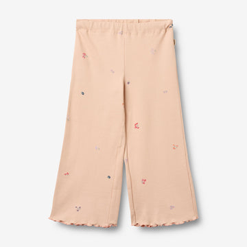 Wheat Main Jersey-Hose Ela Trousers 2475 rose flowers