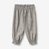 Wheat Main Jersey Pants Penny Trousers 9765 slightly blue flowers