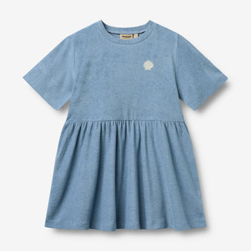 Wheat Main Kleid S/S Astrid Dress 1260 faded denim