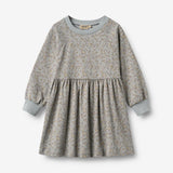 Wheat Main Jerseykleid L/S Dorthea Dress 9765 slightly blue flowers