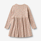 Wheat Main Jerseykleid L/S Emmy Dress 9764 grey cloud flowers