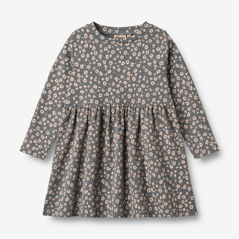 Wheat Main Jerseykleid L/S Sessa Dress 9571 stormy weather magnolia