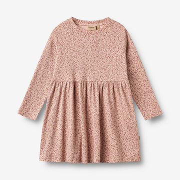 Wheat Main Jerseykleid L/S Sessa Dress 9898 dime rose small flowers