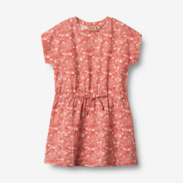 Wheat Main Jerseykleid Maribel Dress 9422 coral flowers