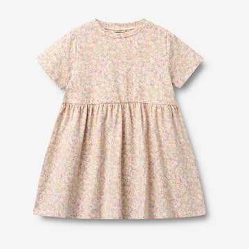 Wheat Main Jerseykleid S/S Anna Dress 9637 blush flower meadow
