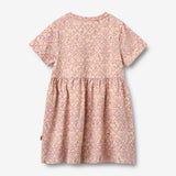 Wheat Main Jerseykleid S/S Anna Dress 9876 magenta heart flowers
