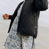 Wheat Main Jerseykleid S/S Emilie Dress 9418 blue summer flowers