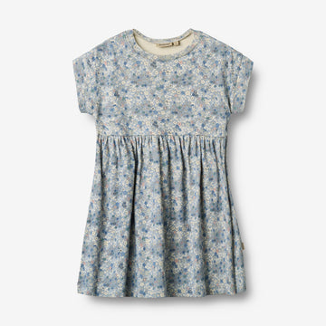 Wheat Main Jerseykleid S/S Emilie Dress 9418 blue summer flowers