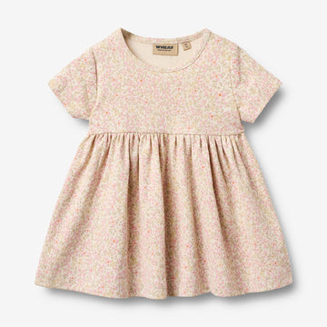 Wheat Main Jerseykleid S/S Nova Dress 9422 coral flowers