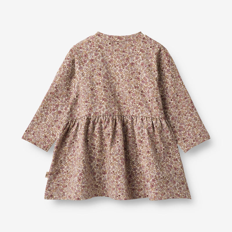 Wheat Main  Jerseykleid Sessa | Baby Dresses 0098 grey rose flowers