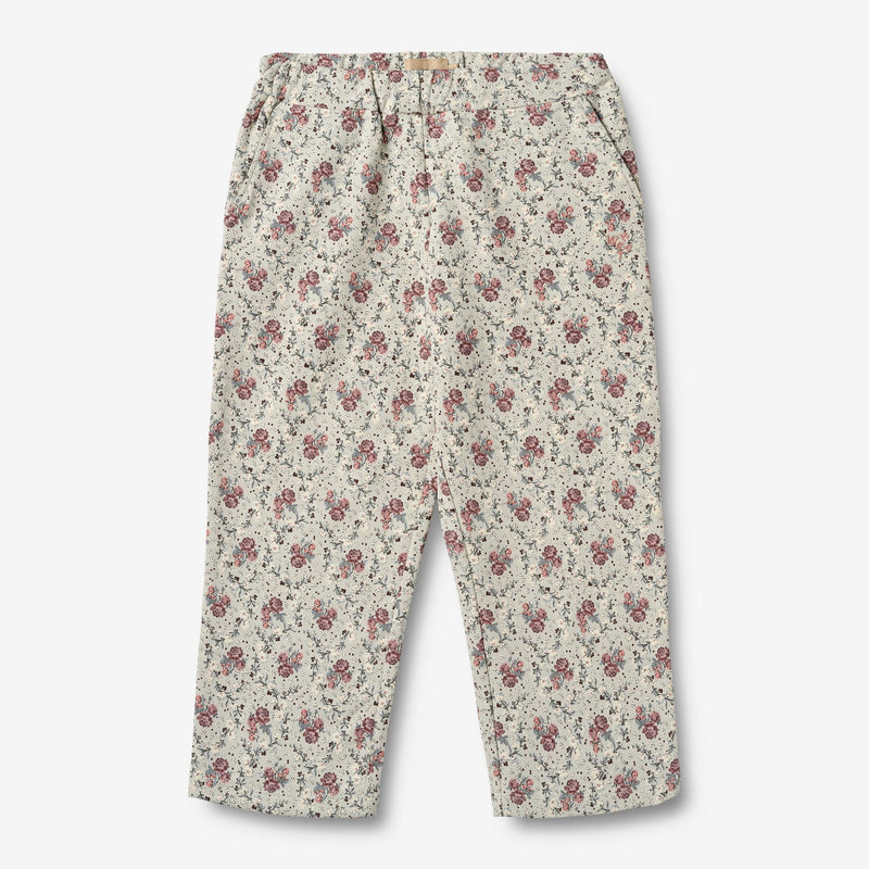 Wheat Main Jogginghose Eline Trousers 9539 slightly green flowers
