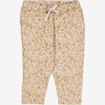 Wheat Main  Jogginghose Vibe | Baby Trousers 1355 pale lilac flower field