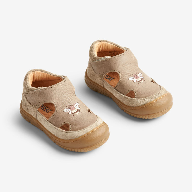 Wheat Footwear Jona Open | Baby Prewalkers 0070 gravel