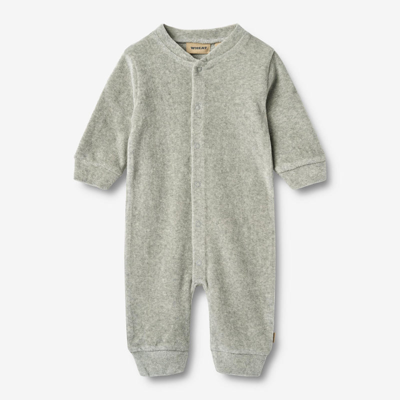 Wheat Main Jumpsuit L/S Avery Jumpsuit 0224 melange grey