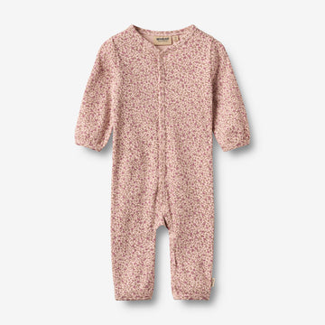 Wheat Main Overall Felizia Jumpsuit 9898 dime rose small flowers