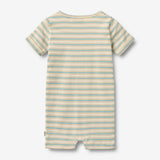Wheat Main Kurzarm Overall Alfred Jumpsuit 9662 spring lake stripe