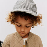 Wheat Outerwear Kappe Allaso Outerwear acc. 1433 navy stripe