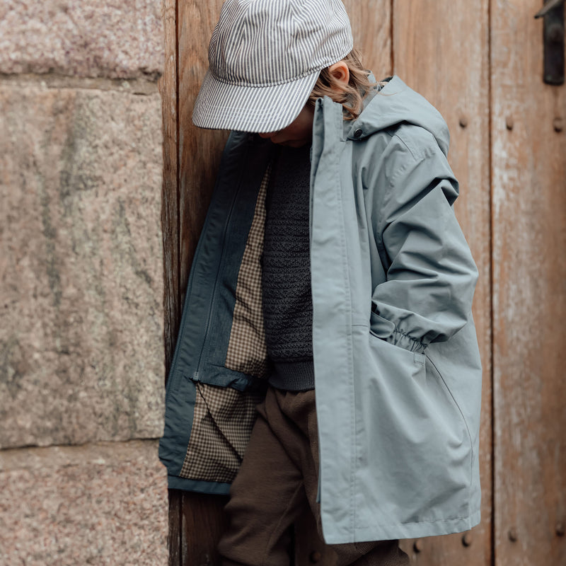 Wheat Outerwear Kappe Allaso Outerwear acc. 1433 navy stripe