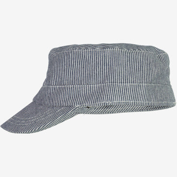 Wheat Main  Käppi Emil Acc 1197 navy denim stripe