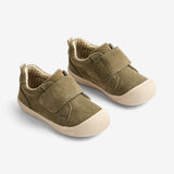 Wheat Footwear Kei mit Klettverschluß | Baby Prewalkers 4075 dark green