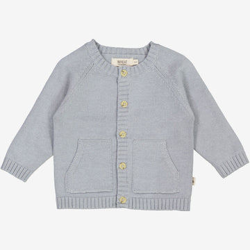 Wheat Main  Klassische Strickjacke | Baby Knitted Tops 1528 cloudy sky