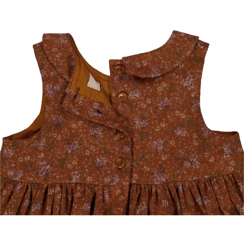 Wheat Main Kleid Eila Dresses 0002 bronze flowers