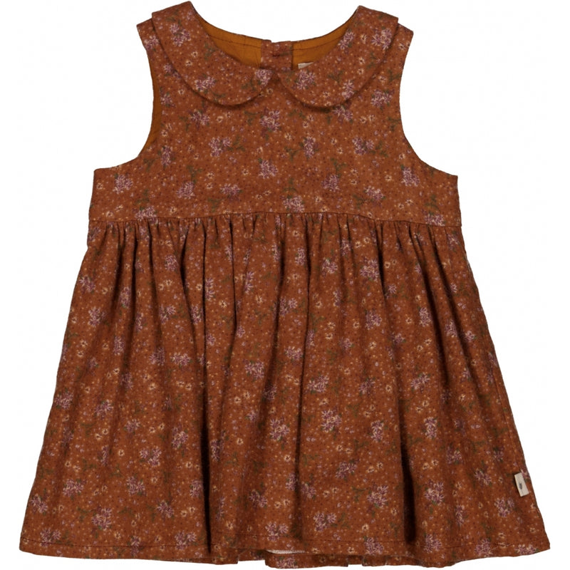 Wheat Main Kleid Eila Dresses 0002 bronze flowers