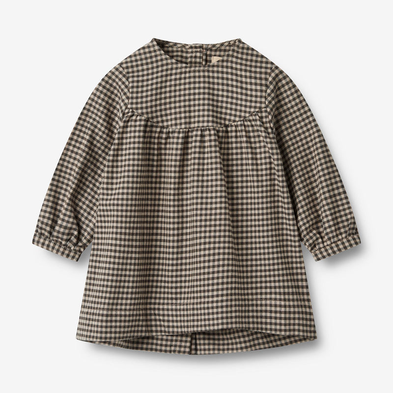 Wheat Main Kleid Fenja Dresses 1367 raven check