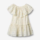 Wheat Main Kleid Gebissen Dress 1481 blue flowers