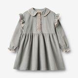 Wheat Main Kleid L/S Alissa Dress 1024 slightly blue