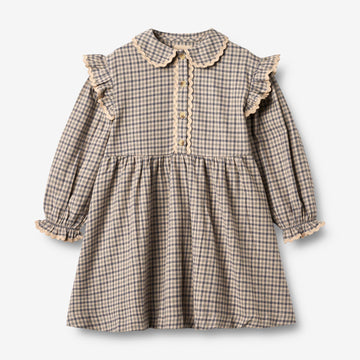 Wheat Main Kleid L/S Alissa Dress 1306 blue check