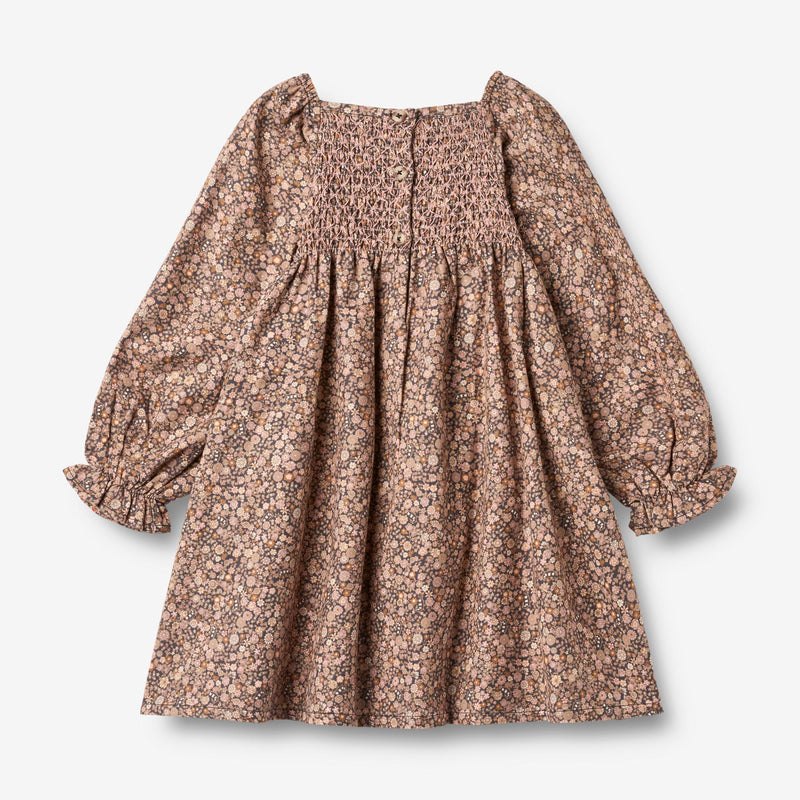 Wheat Main Kleid L/S Bella Dress 9546 black sea garden