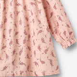 Wheat Main Kleid L/S Elvira Dress 9762 dim rose flowers