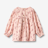 Wheat Main Kleid L/S Elvira Dress 9762 dim rose flowers
