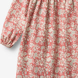 Wheat Main Kleid L/S Fenja Dress 9746 raspberry flowers