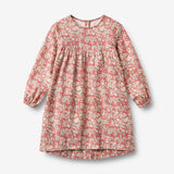 Wheat Main Kleid L/S Fenja Dress 9746 raspberry flowers